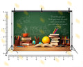 CLASSROOM STUDY DESK BLACKBOARD EDUCATION SCHOOL THEME BACKDROP FOR KIDS, STUDENTS & EDUCATIONAL PHOTOGRAPHY