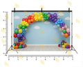 CLASSROOM BLACKBOARD STUDY DESK SCHOOL EDUCATION THEME BACKDROP FOR STUDENTS, KIDS & EDUCATIONAL PHOTOGRAPHY