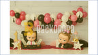 BOSS BABY GIRL PINK BLACK BALLOON MONEY THEME BIRTHDAY SETUP BACKDROP FOR BABY, KIDS & BIRTHDAY PHOTOGRAPHY