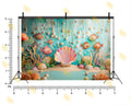 UNDERWATER SEA SHELL THEME SETUP FOR CAKE SMASH, BABY & KIDS PHOTOGRAPHY