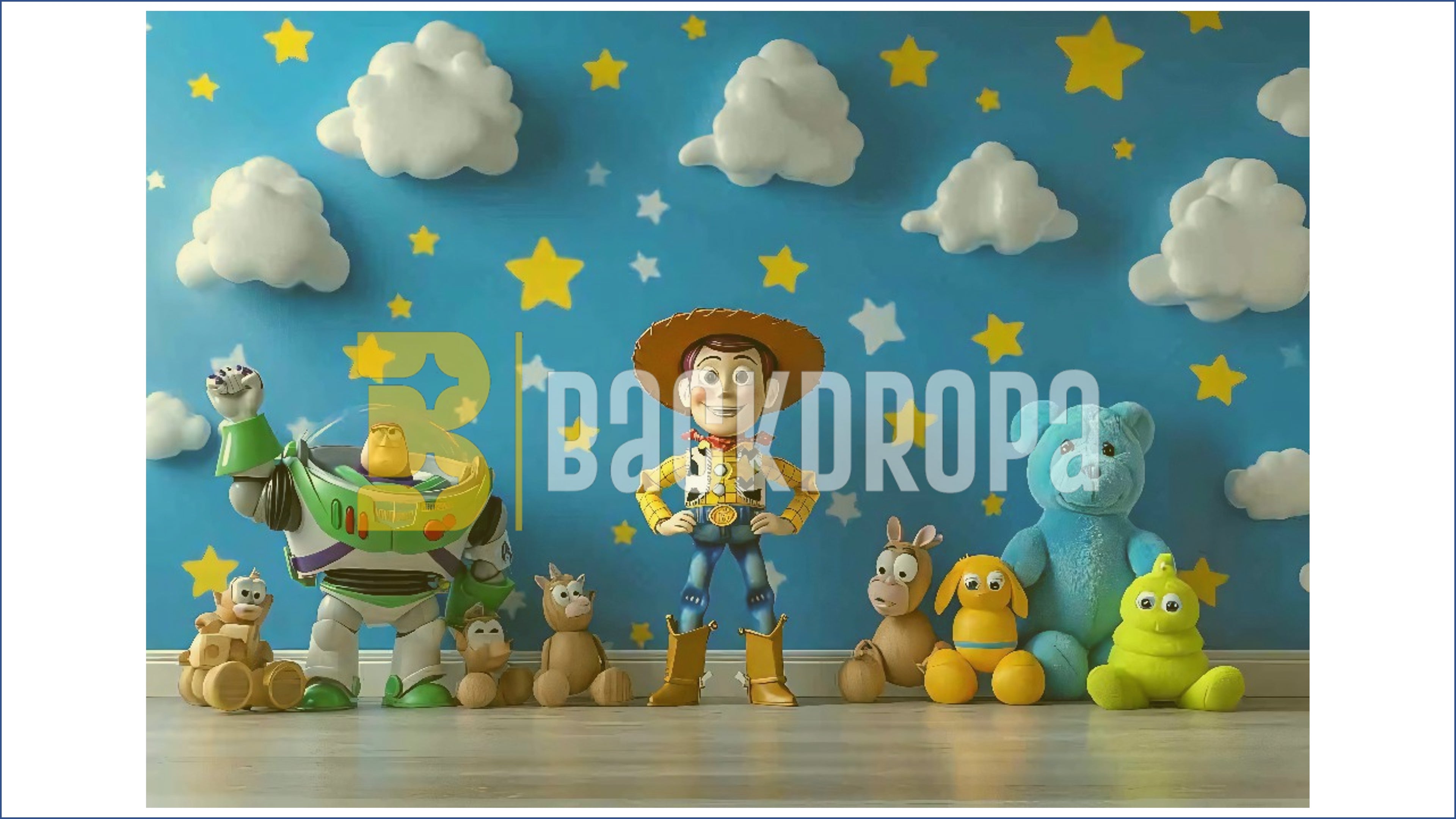 TOY STORY THEME SETUP FOR KIDS PHOTOGRAPHY