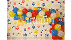 COLORFUL PUPPY PAW THEME SETUP FOR KIDS PHOTOGRAPHY