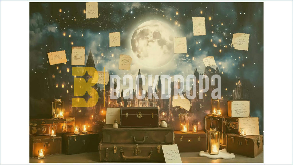 MAGICAL WIZARD NIGHT THEME SETUP FOR KIDS PHOTOGRAPHY