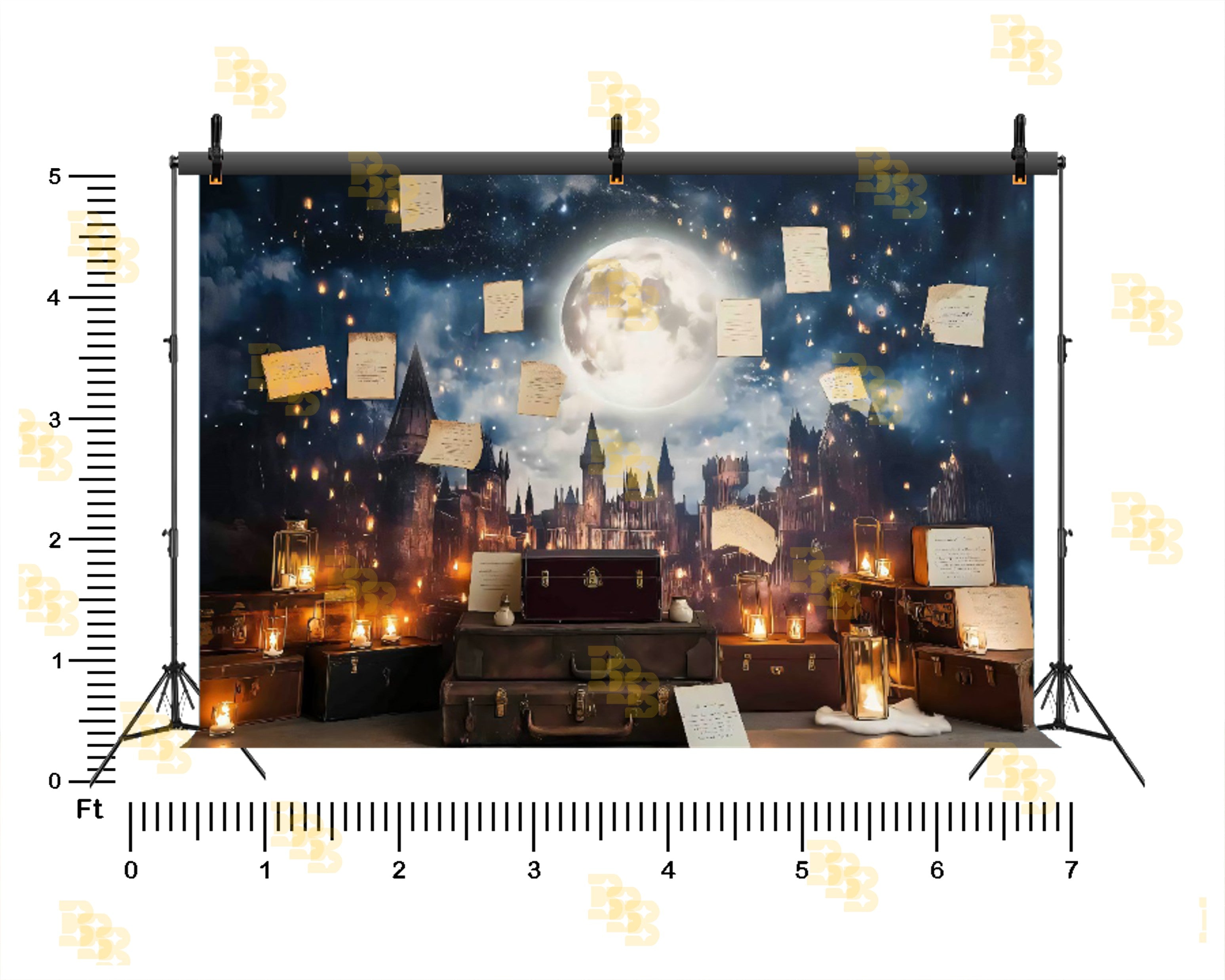 MAGICAL WIZARD NIGHT THEME SETUP FOR KIDS PHOTOGRAPHY