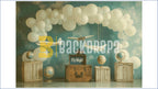 AIRPLANE TRAVEL ADVENTURE THEME SETUP FOR KIDS PHOTOGRAPHY