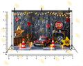 RACING CAR THEME SETUP FOR KIDS PHOTOGRAPHY