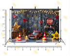RACING CAR THEME SETUP FOR KIDS PHOTOGRAPHY