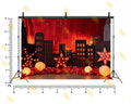 RED CITY LIGHTS THEME SETUP FOR KIDS PHOTOGRAPHY