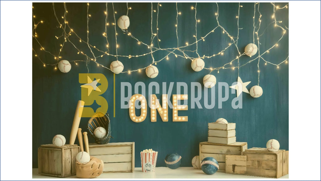 BASEBALL SPORTS THEME SETUP FOR KIDS PHOTOGRAPHY