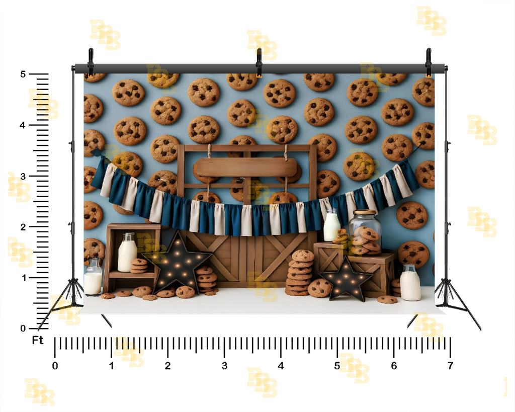 CHOCOLATE CHIP COOKIE THEME SETUP FOR KIDS PHOTOGRAPHY