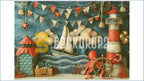 OCEAN LIGHTHOUSE ADVENTURE THEME SETUP FOR KIDS PHOTOGRAPHY
