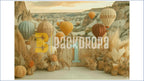 HOT AIR BALLOON BIRTHDAY THEME SETUP FOR KIDS PHOTOGRAPHY