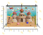 FANTASY SAND CASTLE THEME SETUP FOR KIDS PHOTOGRAPHY