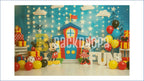 CARTOON BIRTHDAY PARTY THEME SETUP FOR KIDS PHOTOGRAPHY