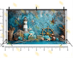 NAUTICAL LIGHTHOUSE SEA THEME SETUP FOR KIDS PHOTOGRAPHY
