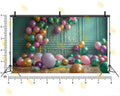 COLORFUL BALLOON CELEBRATION THEME SETUP FOR KIDS PHOTOGRAPHY