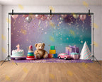 FIRST BIRTHDAY CELEBRATION THEME SETUP FOR KIDS PHOTOGRAPHY