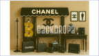 LUXURY BOUTIQUE STORE DISPLAY SETUP BACKDROP FOR BOUTIQUE & FASHION PHOTOGRAPHY