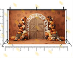 AUTUMN PUMPKIN RUSTIC DOOR THEME SETUP FOR KIDS PHOTOGRAPHY