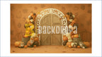AUTUMN PUMPKIN RUSTIC DOOR THEME SETUP FOR KIDS PHOTOGRAPHY