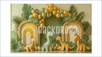 DINOSAUR JUNGLE ARCH THEME SETUP FOR KIDS PHOTOGRAPHY