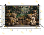 TEDDY BEAR GARDEN THEME SETUP FOR KIDS PHOTOGRAPHY