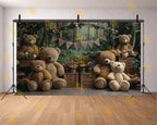 TEDDY BEAR GARDEN THEME SETUP FOR KIDS PHOTOGRAPHY