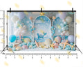 PASTEL UNDERWATER SEA SHELL THEME SETUP FOR KIDS PHOTOGRAPHY