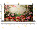 APPLE GARDEN BLOSSOM THEME SETUP FOR KIDS PHOTOGRAPHY