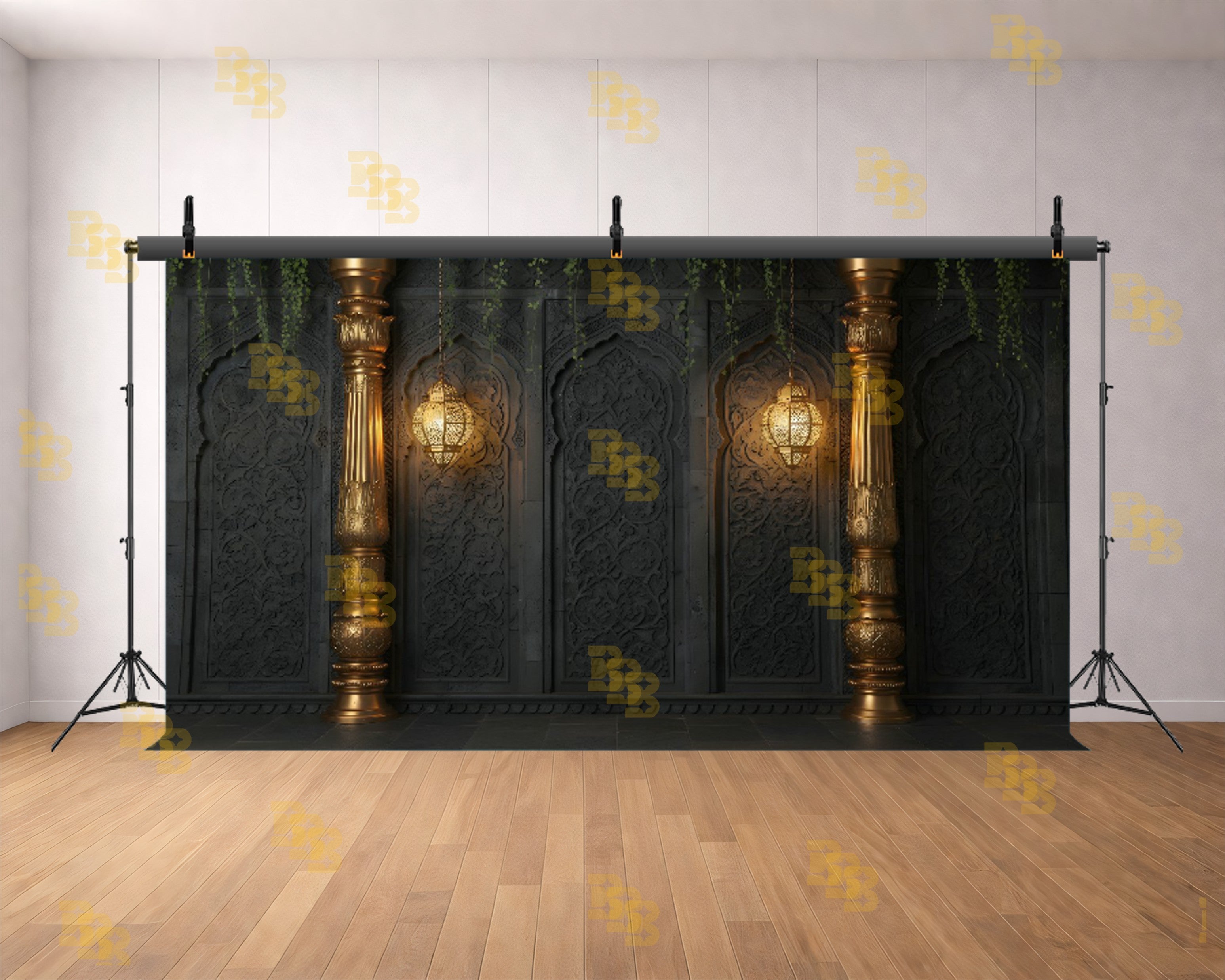 LUXURY ROYAL DARK PALACE THEME SETUP FOR BOUTIQUE AND SALON PHOTOGRAPHY