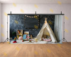 KIDS INDOOR PLAY TENT THEME SETUP FOR KIDS PHOTOGRAPHY