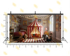 CIRCUS TENT PLAYROOM THEME SETUP FOR KIDS PHOTOGRAPHY