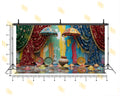 VIBRANT RAJASTHANI HOLI DECOR BACKDROP FOR TRADITIONAL & FESTIVE PHOTOGRAPHY