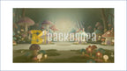 MAGICAL MUSHROOM FANTASY VILLAGE BACKDROP FOR KIDS & CREATIVE PHOTOGRAPHY