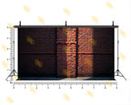 URBAN BRICK WALL SPOTLIGHT BACKDROP FOR FASHION & PORTRAIT PHOTOGRAPHY