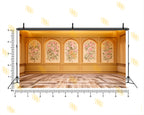 ELEGANT FLORAL ARCH WALL PANEL BACKDROP FOR PORTRAIT & EVENT PHOTOGRAPHY