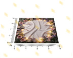 ENCHANTED FLORAL FAIRY GARDEN FRAME BACKDROP FOR NEW BORN BABY PHOTOGRAPHY