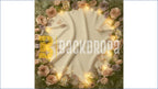 ENCHANTED FLORAL FAIRY GARDEN FRAME BACKDROP FOR NEW BORN BABY PHOTOGRAPHY