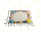 BABY TOYS & NUMBER BLOCKS SOFT MAT FRAME BACKDROP FOR NEW BORN BABY PHOTOGRAPHY