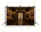 LUXURY WOODEN JEWELLERY SHOWROOM INTERIOR BACKDROP FOR FASHION & PRODUCT PHOTOGRAPHY
