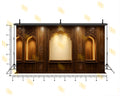 ROYAL WOODEN ARCH DISPLAY WALL BACKDROP FOR JEWELLERY & FASHION PHOTOGRAPHY