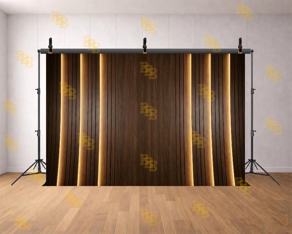LUXURY WOODEN LED PANEL WALL BACKDROP FOR PORTRAIT & STUDIO PHOTOGRAPHY