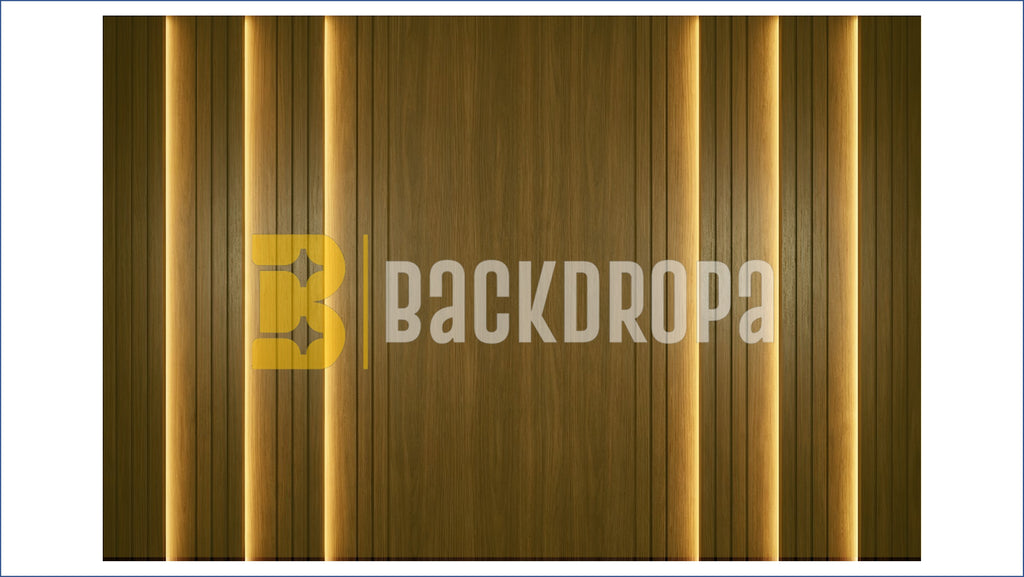 LUXURY WOODEN LED PANEL WALL BACKDROP FOR PORTRAIT & STUDIO PHOTOGRAPHY