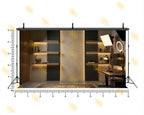 MODERN CONTENT CREATOR STUDIO ROOM BACKDROP FOR STREAMING & PORTRAIT PHOTOGRAPHY