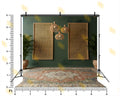 BOHO RATTAN PANEL INTERIOR BACKDROP FOR LIFESTYLE & PORTRAIT PHOTOGRAPHY