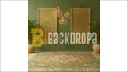 BOHO RATTAN PANEL INTERIOR BACKDROP FOR LIFESTYLE & PORTRAIT PHOTOGRAPHY