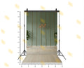MINIMAL BAMBOO WALL INTERIOR BACKDROP FOR LIFESTYLE & PORTRAIT PHOTOGRAPHY